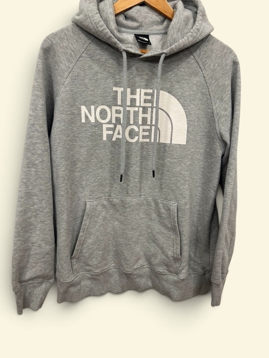 The North Face Tops - The North Face Women’s grey hoodie with white logo
